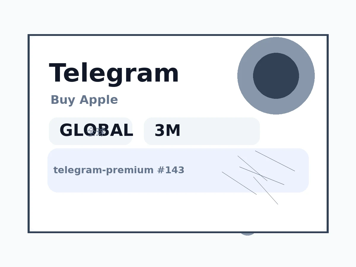 Telegram Premium 3个月会员代开 语义商品图